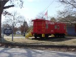 Caboose SOU X711 at the Museum